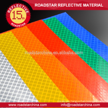 Prismatic good quality reflective sheeting